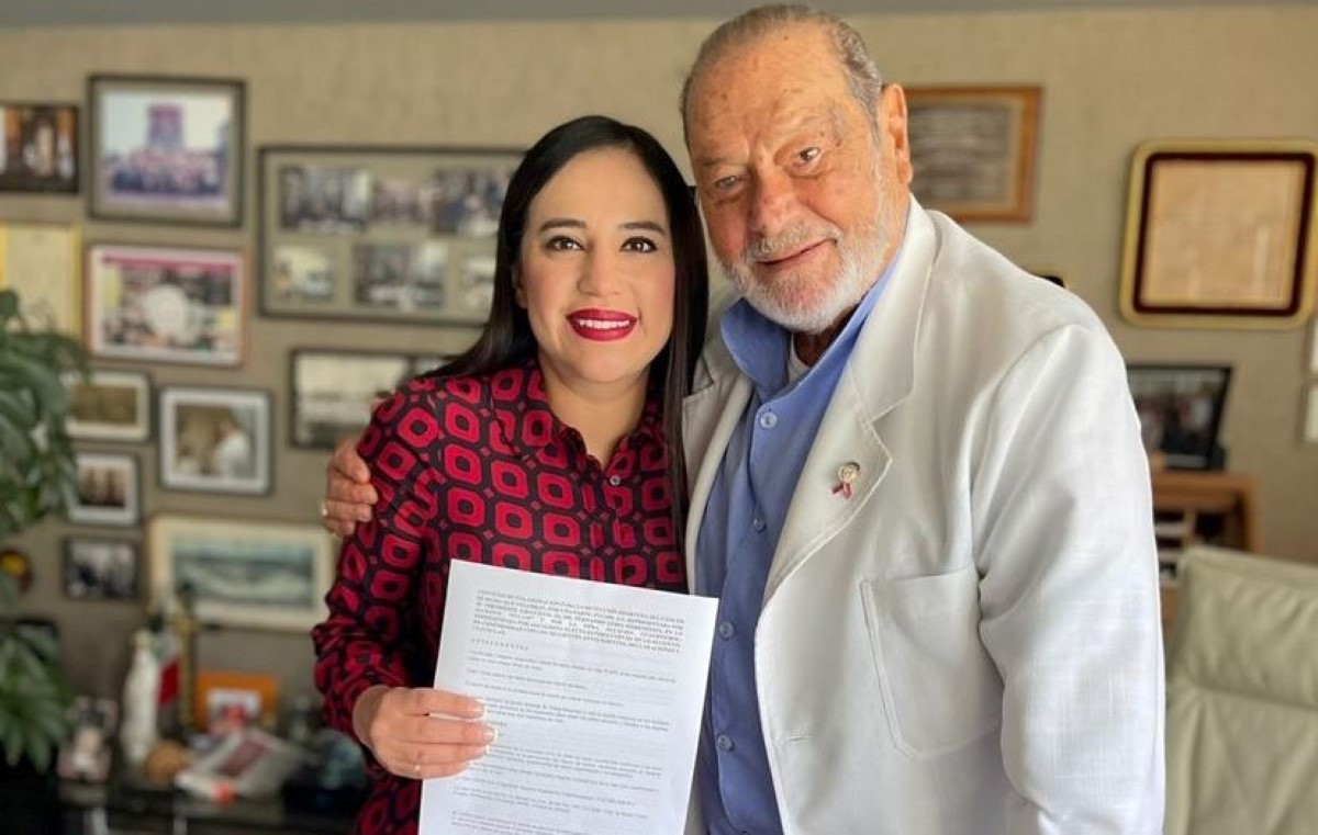 Sandra Cuevas y la Fucam iniciaron una campaña contra el cáncer de mama. | Especial