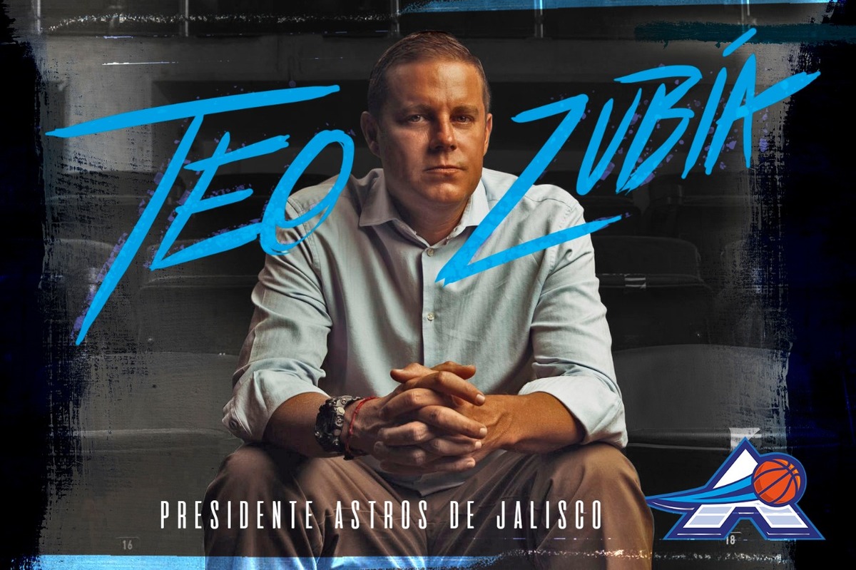 Teo Zubia, nuevo presidente de Astros de Jalisco (Cortesía)