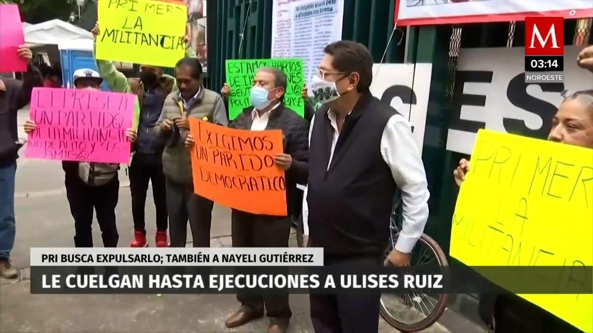 PRI le cuelga a Ulises Ruiz ejecuciones, caravana de la muerte, tortura...