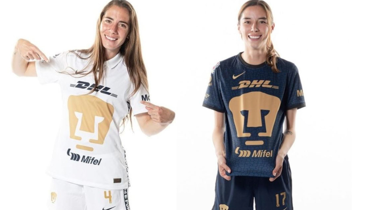 Pumas presenta su jersey de local y visita para el Apertura 2021
