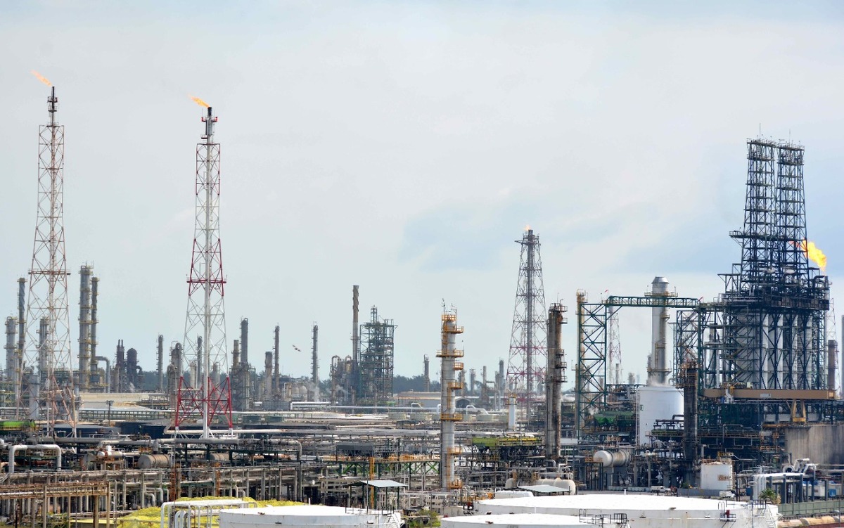 Refinería Madero en Ciudad Madero, Tamaulipas.