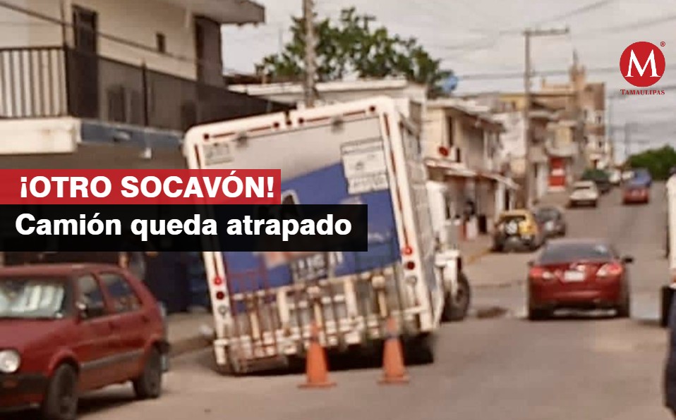 Segundo socavón se registra en Tampico el mismo día