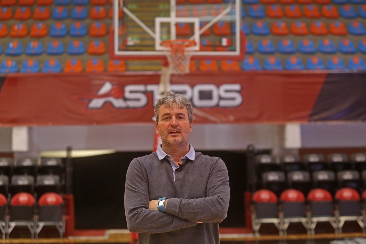 Sergio Valdeolmillos, coach de Astros de Jalisco (Fernando Carranza)