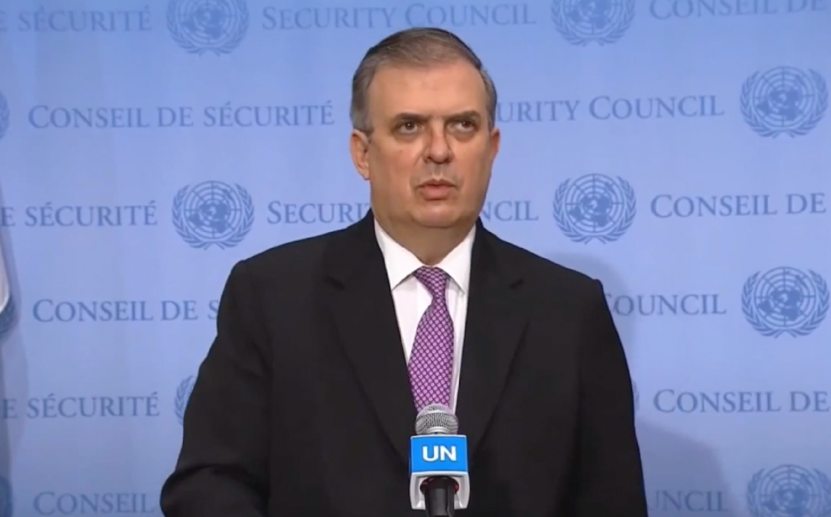 Tras su participación en el Consejo de Seguridad de la ONU, el canciller respondió a las preguntas de los reporteros. (Especial)