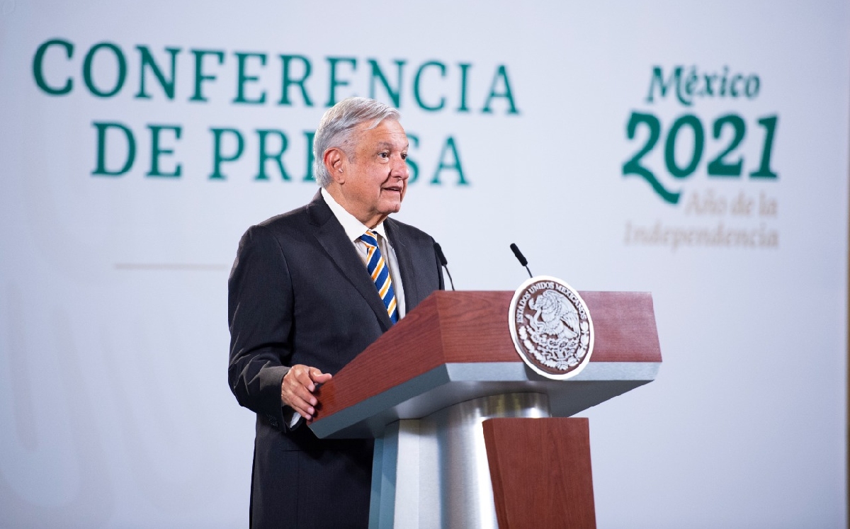 El Presidente reconoció que no estaba informado sobre las restricciones del INE. (Cortesía)