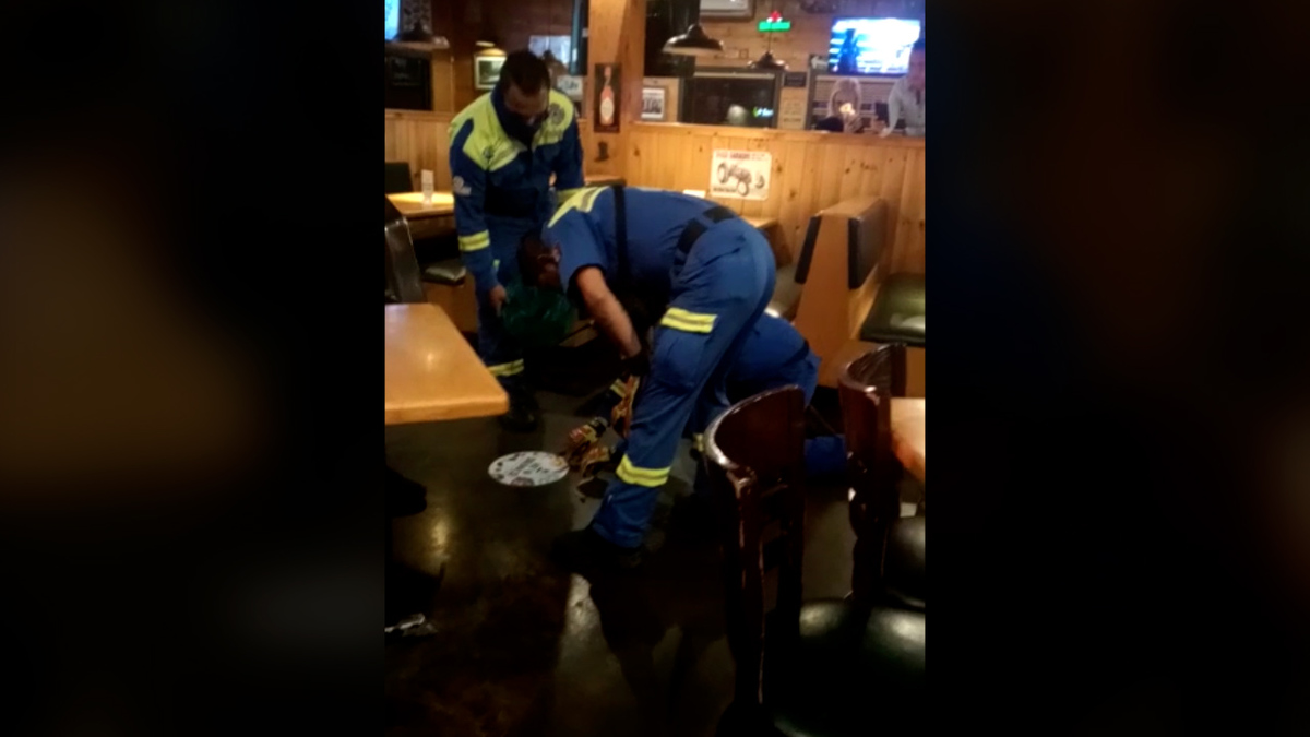 Víbora cae sobre niño cuando cenaba con su familia en un restaurante en Nuevo León