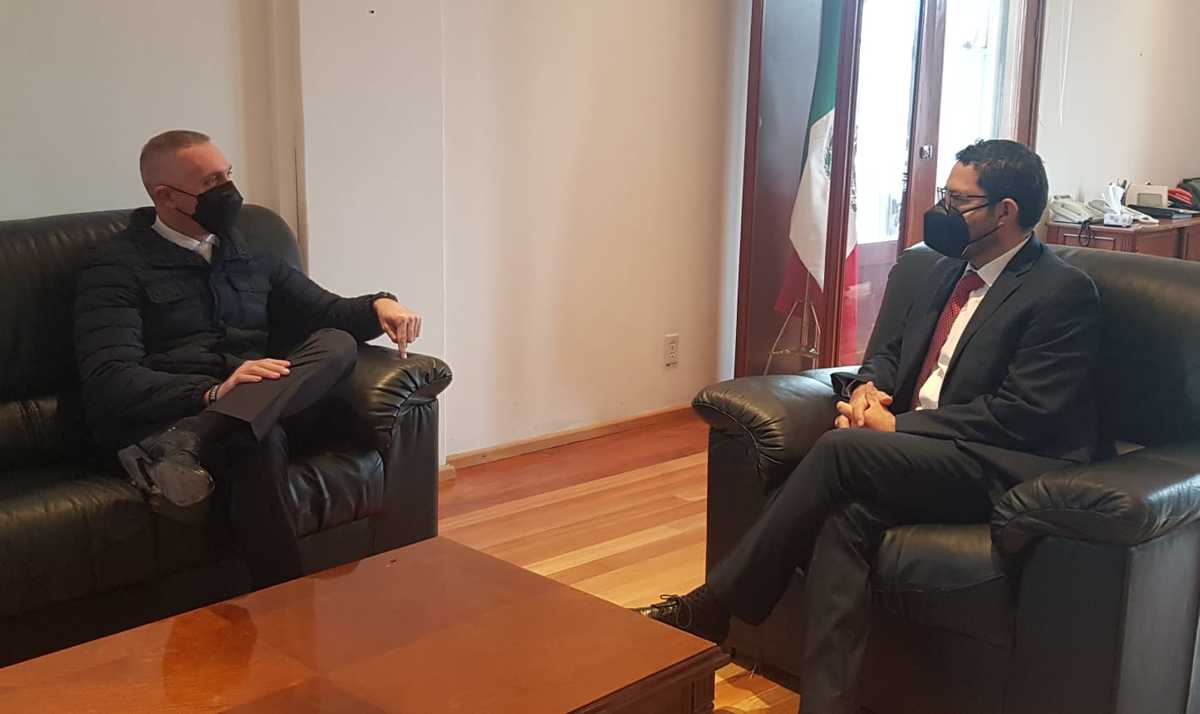 Martí Batres se reunió con Adrián Rubalcaba en sus primeros diálogos con los alcaldes de la Ciudad de México. (Especial)