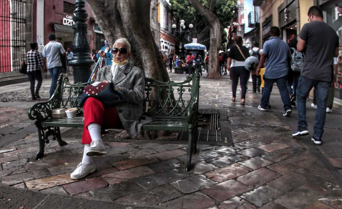 Movilidad en Centro Histórico de Puebla. (Melanie Torres)