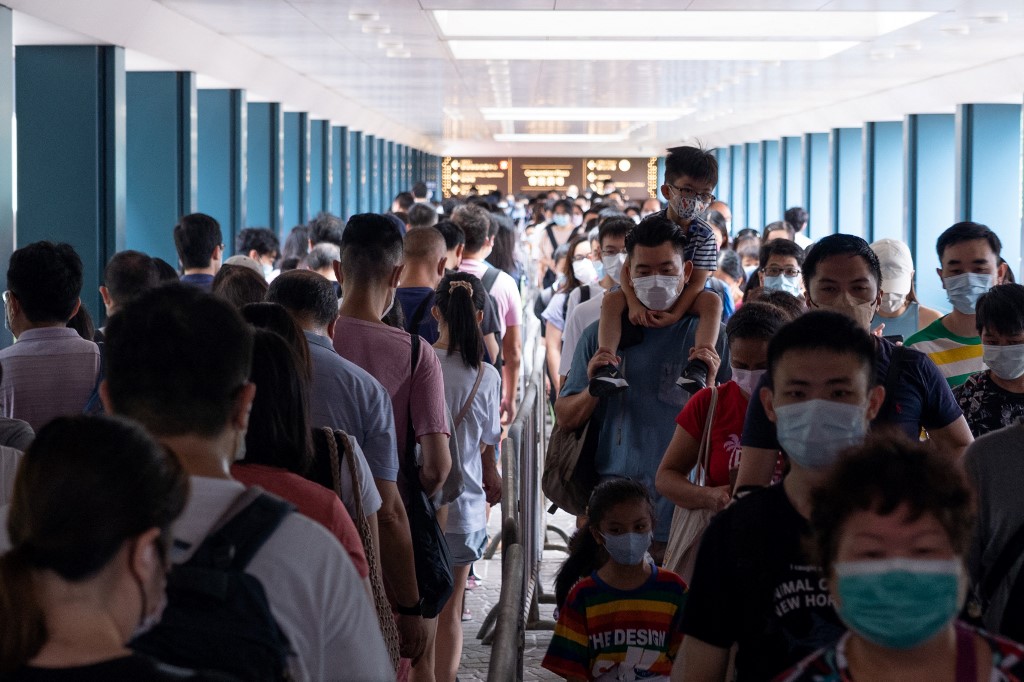 China ha realizado la vacunación a su enorme población. (AFP)