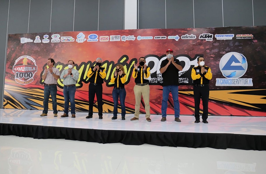 Rally Coahuila 1000 en su edición 2021. (Rolando Riestra)