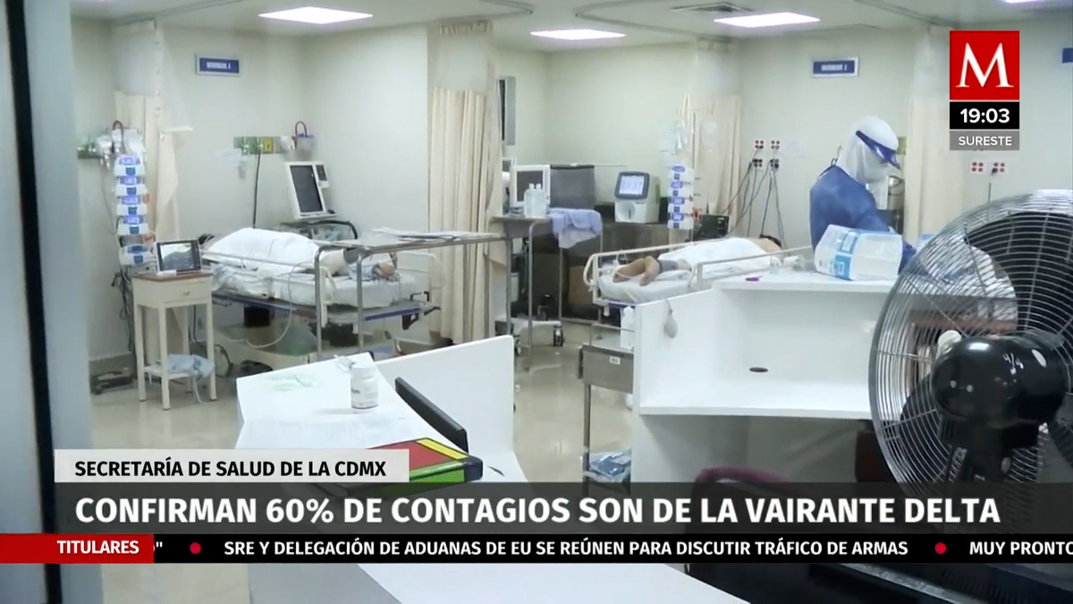 Variante Delta en CdMx domina contagios de covid: Salud