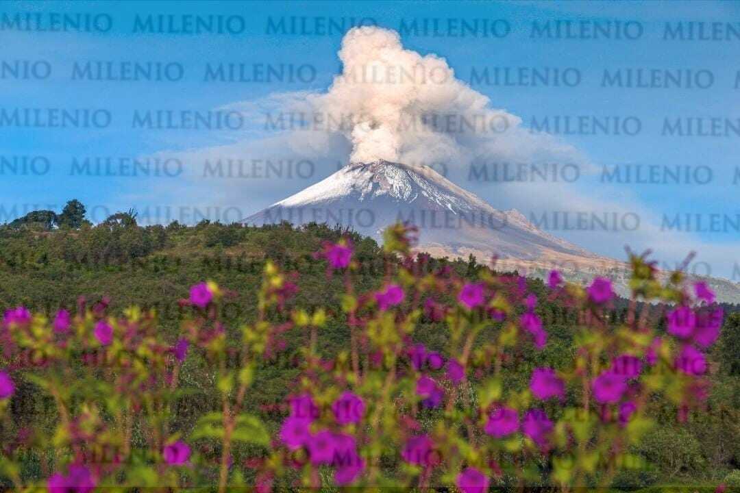 Vista del volcán Popocatépetl desde San Nicolás de los Ranchos | Andrés Lobato