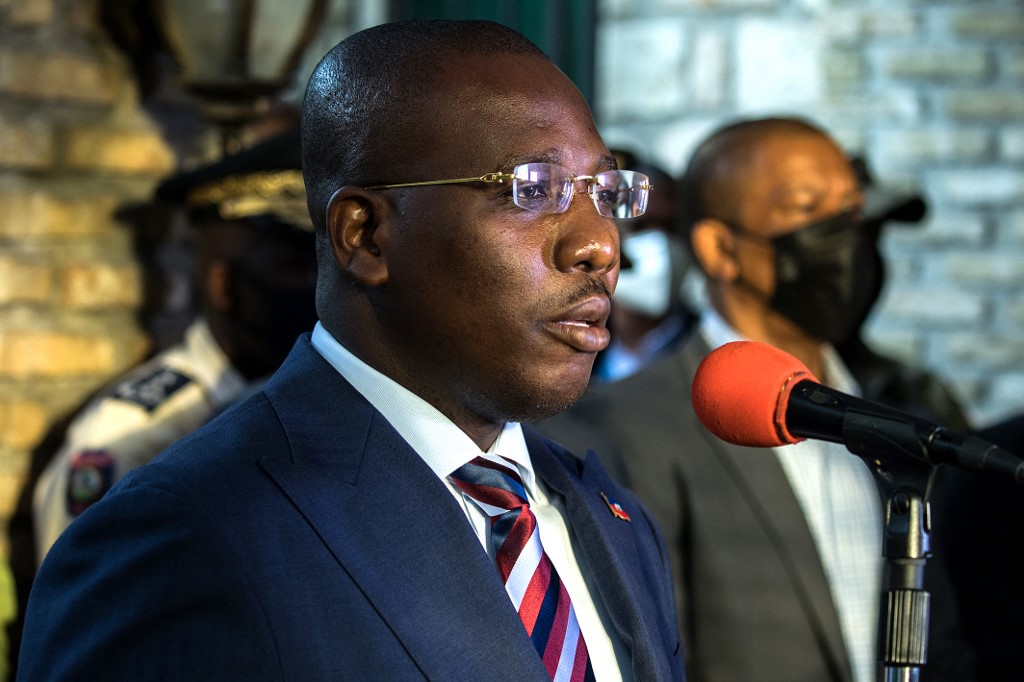 Claude Joseph, primer ministro interino en Haití. | AFP