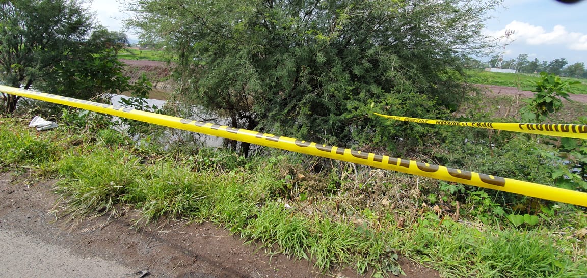 El hallazgo ocurrió a un costado del canal de El Zapote. (Juan Carlos Munguía)