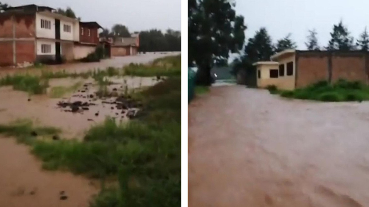 Intensas lluvias dejan un muerto y al menos 20 casas afectadas en Lagunillas, Michoacán