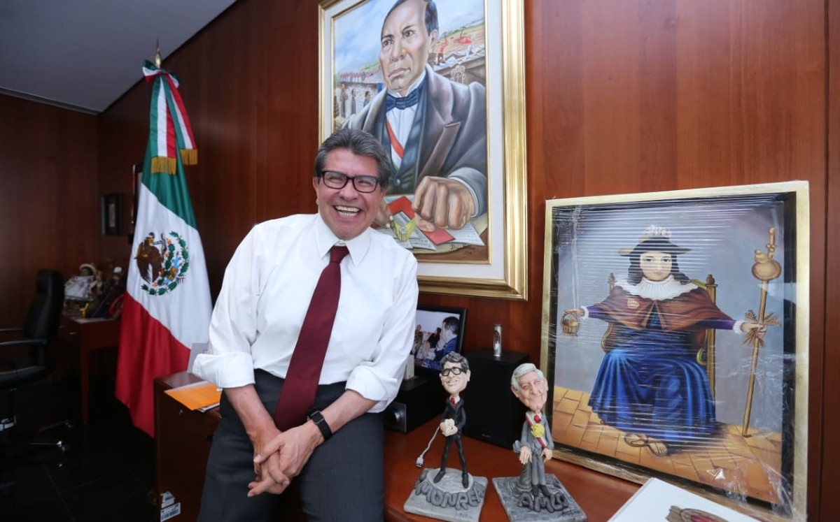 Monreal no declinará por otro correligionario para la candidatura presidencial, afirmó.| Javier Ríos