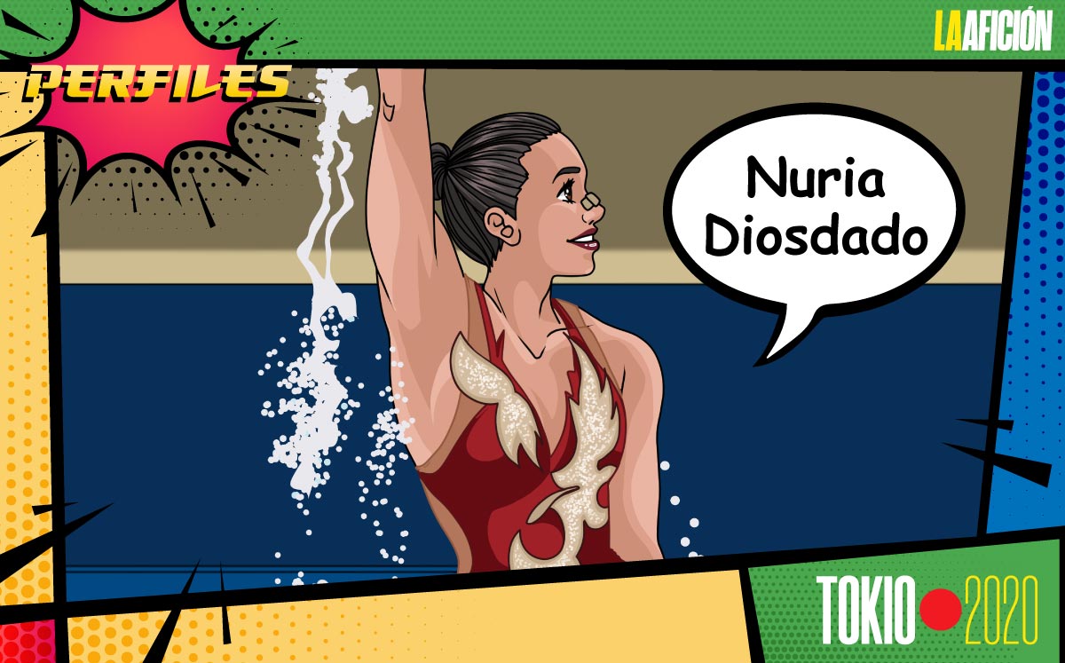 Nuria Diosdado, nadadora artística mexicana (La Afición)