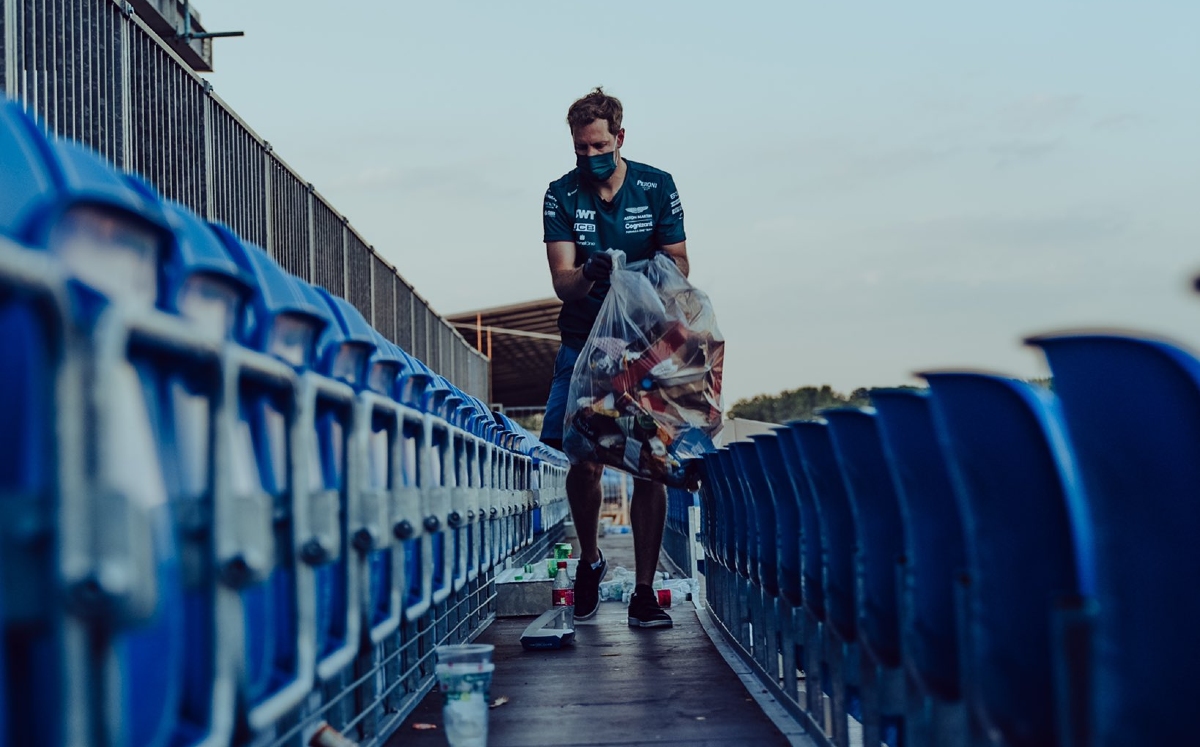 Sebastian Vettel (Twitter: @AstonmMartinF1)