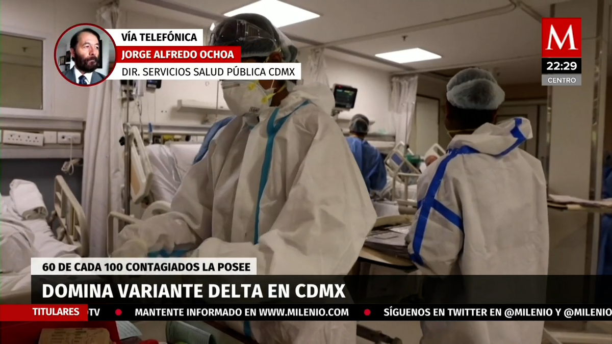 Temores sobre la presencia de variante Delta e CdMx
