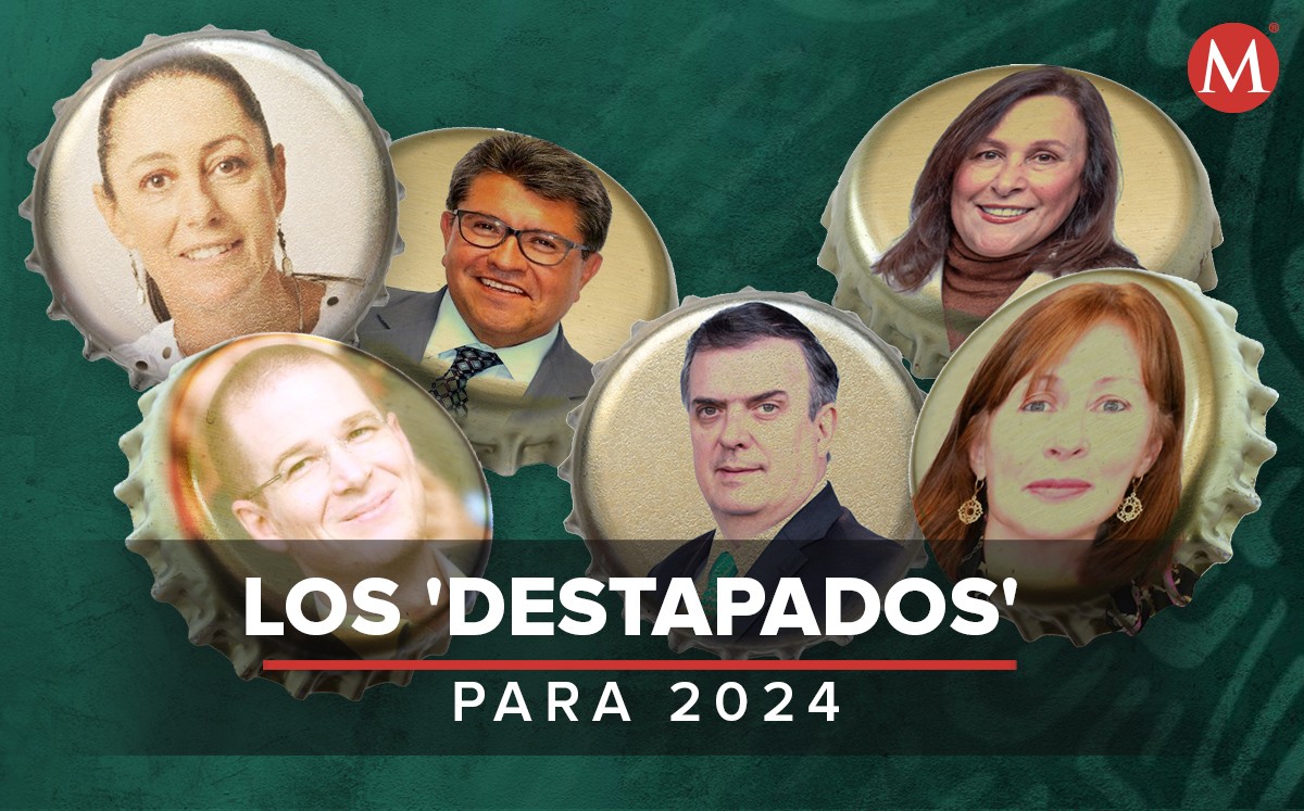 Ellos buscarán estar en la boleta electoral presidencial de 2024. | Diseño: Óscar Ávila