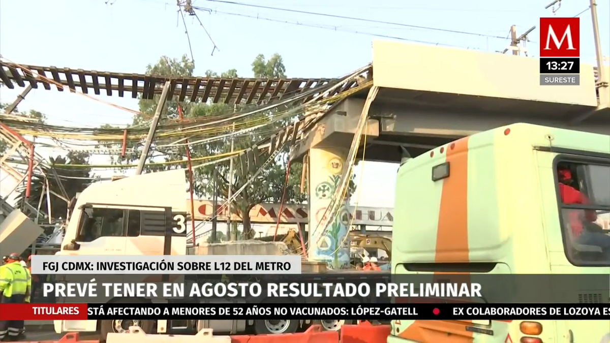 FGJ de CdMx prevé tener en agosto resultado preliminar