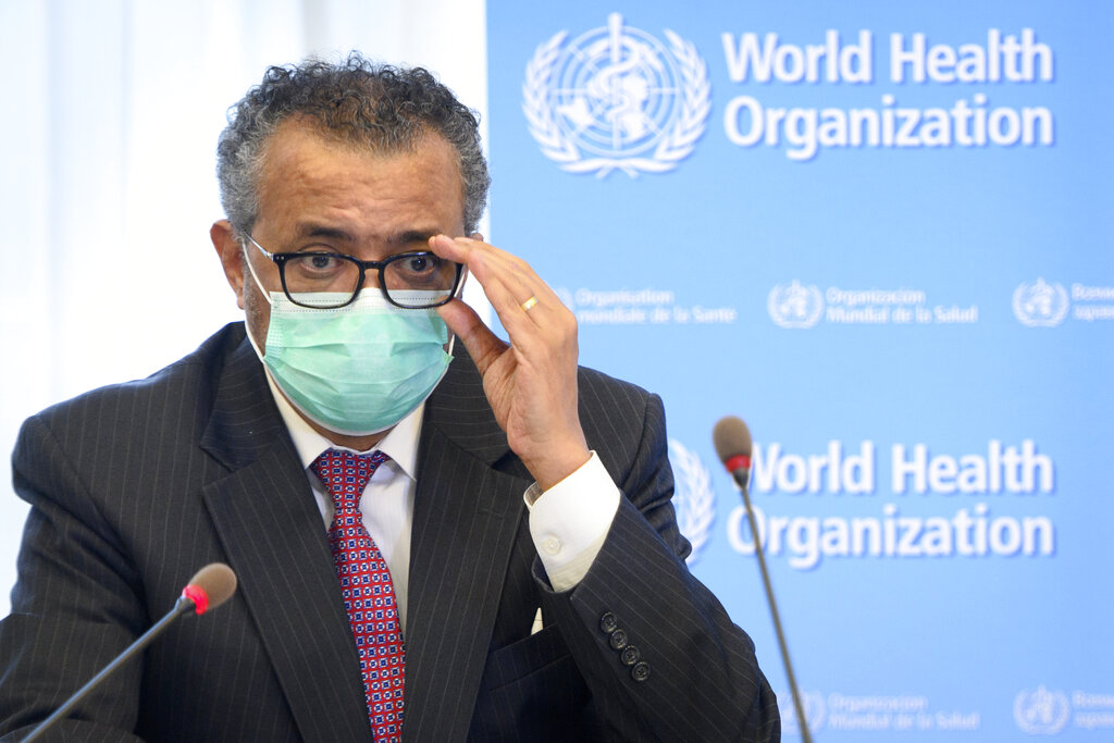 Tedros Adhanom Ghebreyesus, director general de la OMS. (AP)