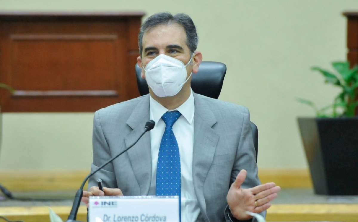 El consejero presidente del INE, Lorenzo Córdova.(Cuartoscuro)