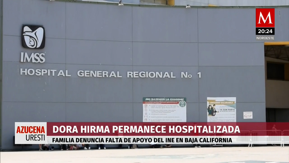 Dora Hirma de 58 años fue funcionaria de casilla y sufrió quemaduras de segundo grado