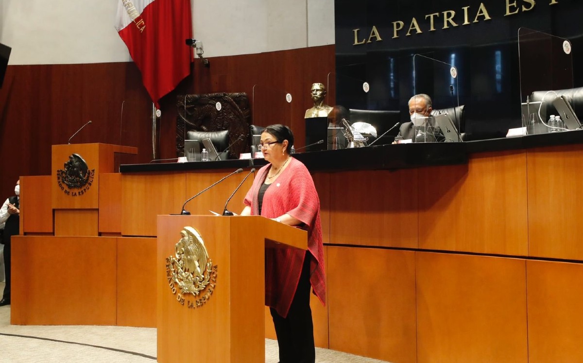 Dulce María Sauri, presidenta de la Mesa Directiva de la Cámara de Diputados | Twitter