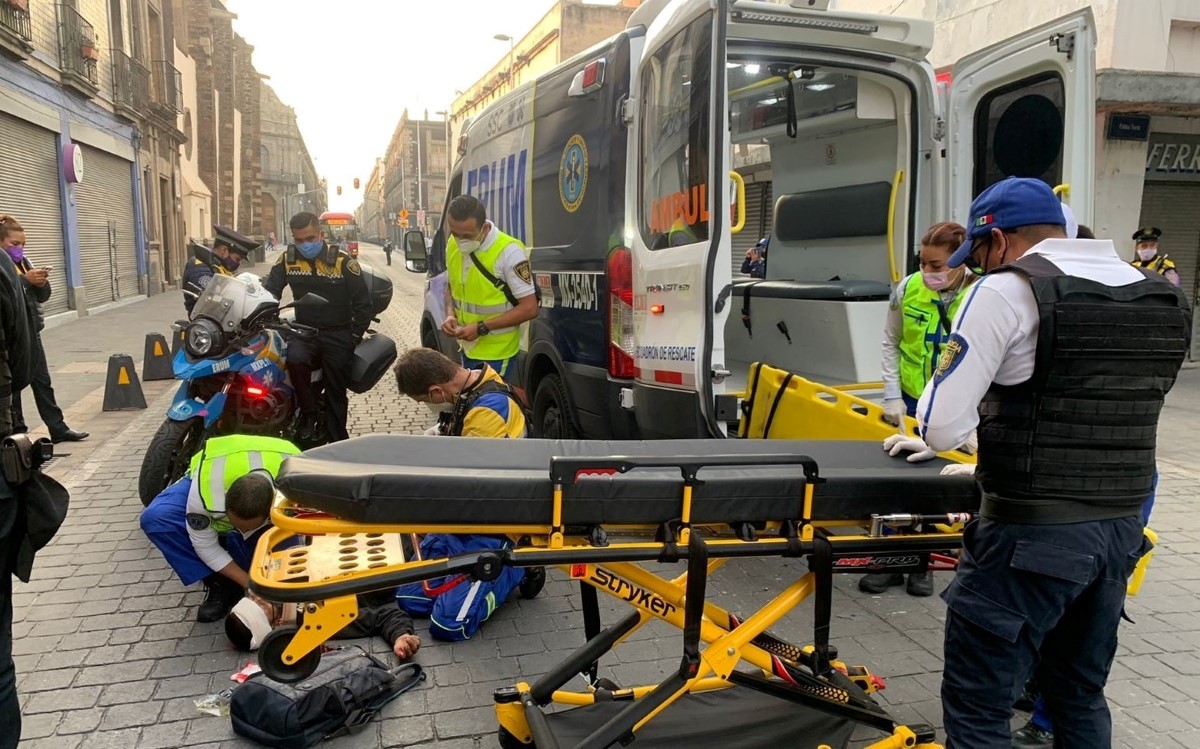 El hombre fue atropellado por una unidad de la Línea 4 del Metrobús. | César Velázquez