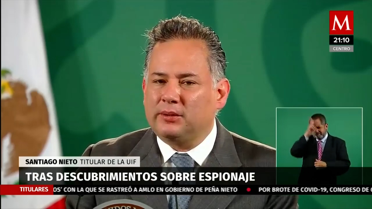 Santiago Nieto no presentará denuncia por espionaje en su contra