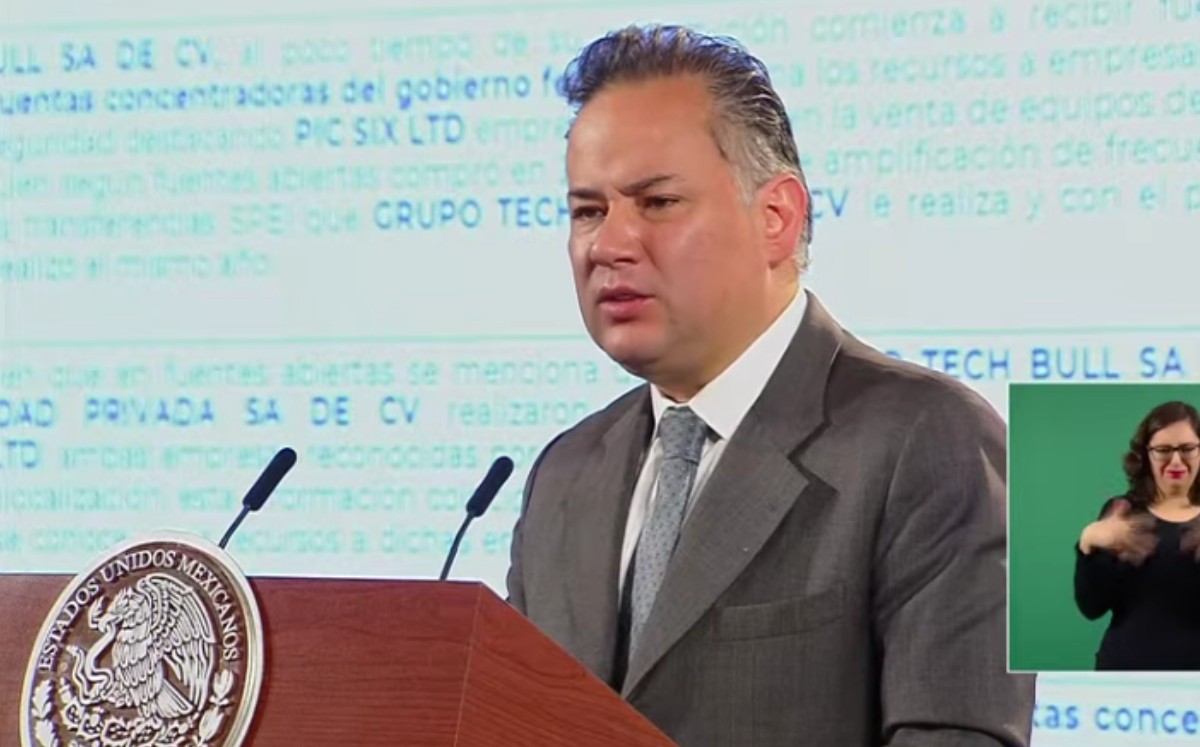 Santiago Nieto, titular de la UIF. Foto: ESPECIAL