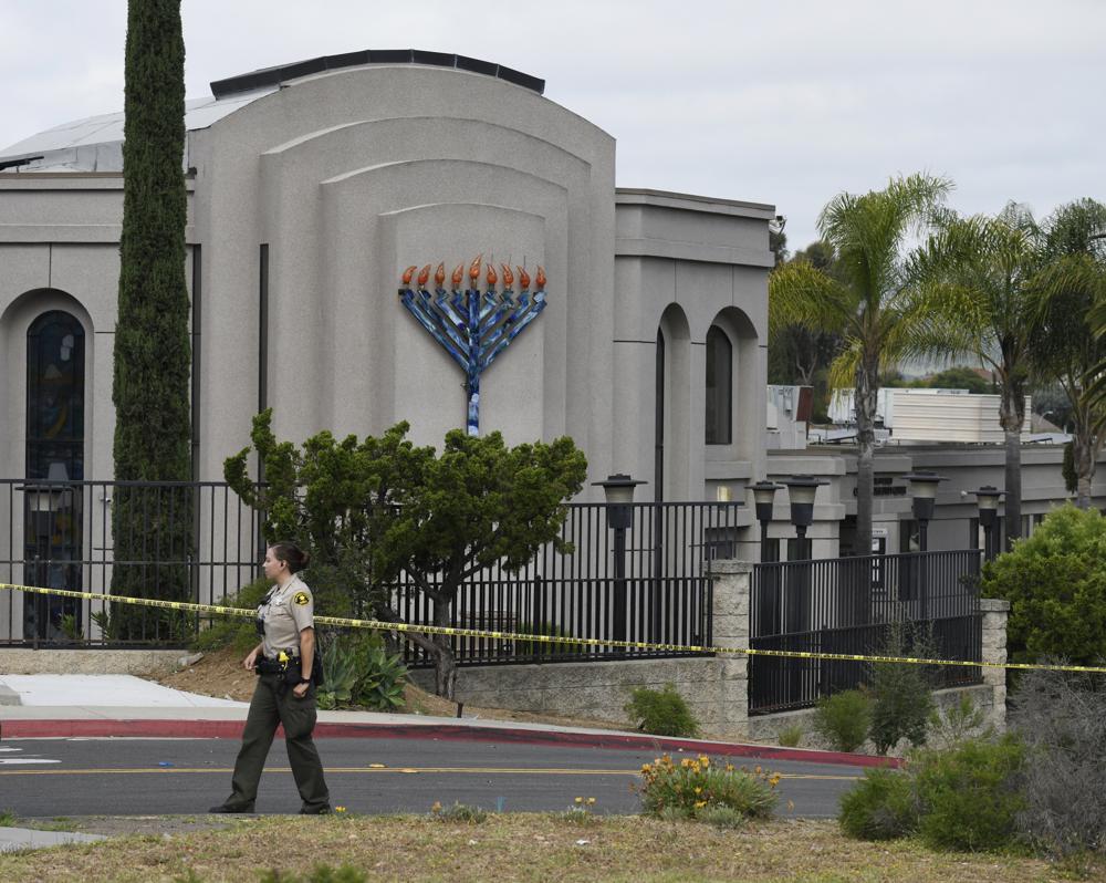 Tiroteo en Sinagoga durante abril en 2019, Poway, California. / Fotografía: AP.