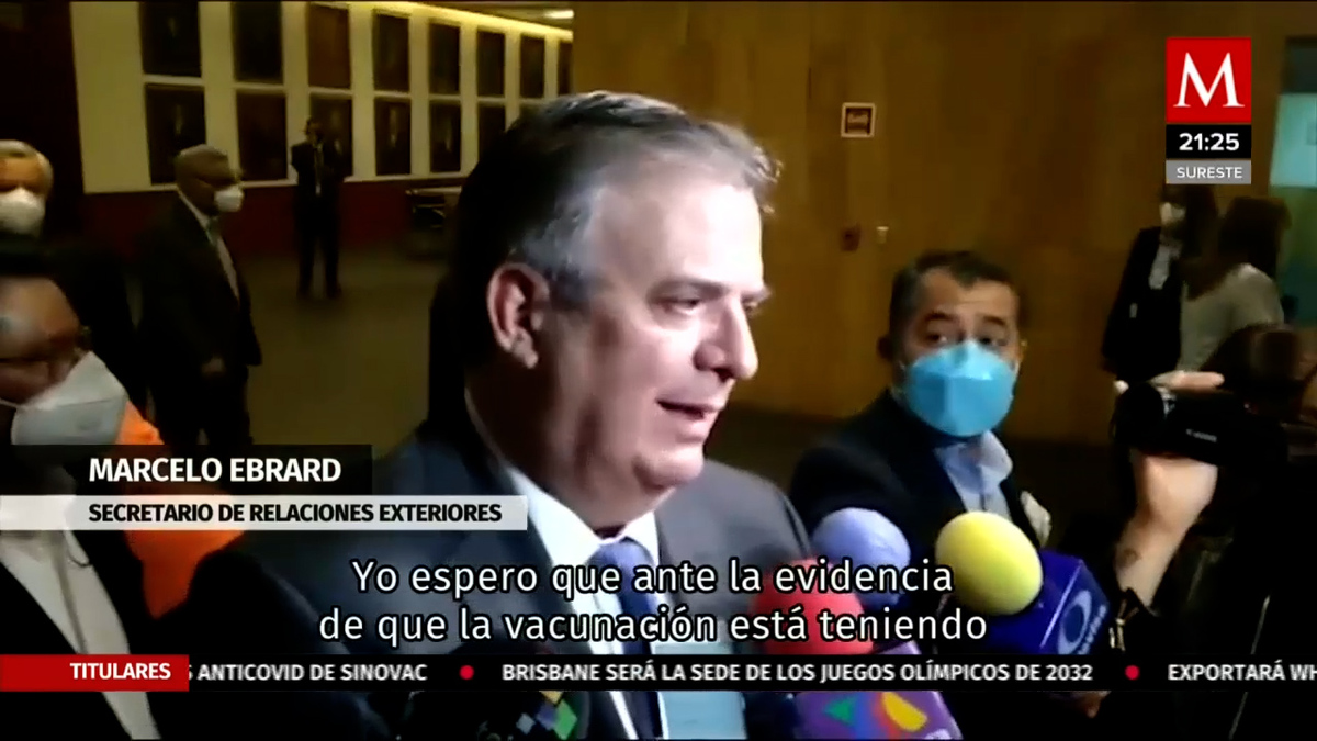 Variante Delta, la culpable de que no abriera frontera con EU: Ebrard