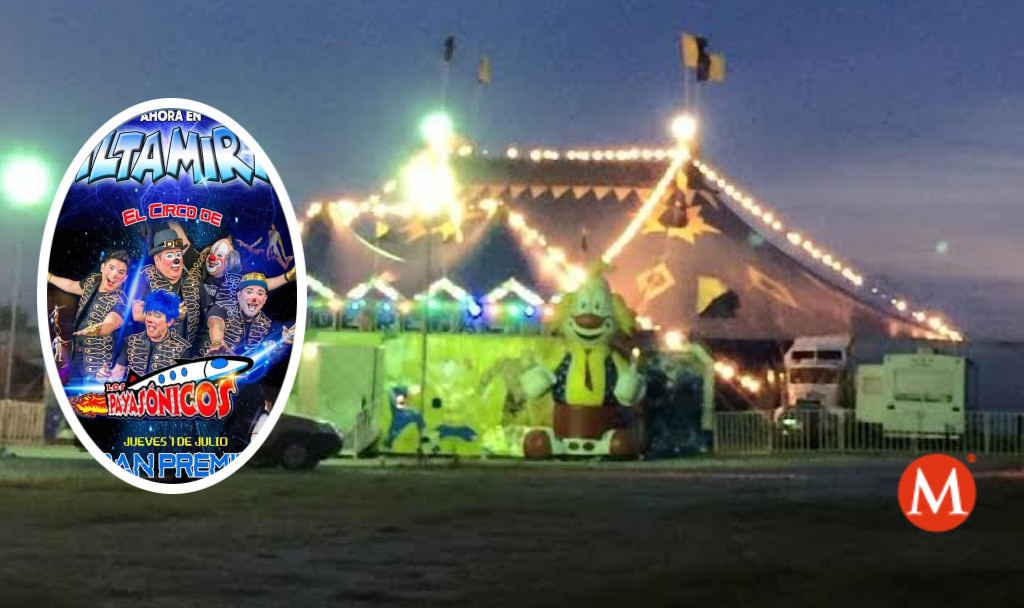 Circo de los payasónicos se va de Altamira. (Especial)