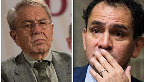 Denuncian a Jorge Alcocer y Arturo Herrera ante FGR por desacato