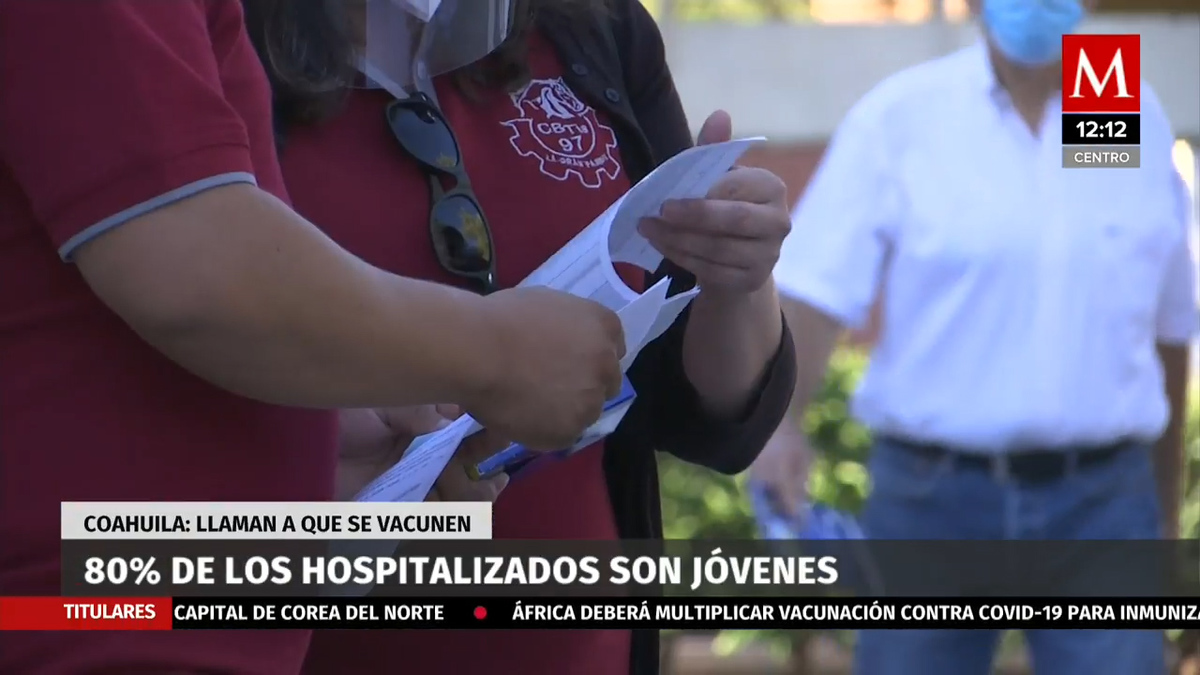 En Coahuila, 80% de los hospitalizados son jóvenes
