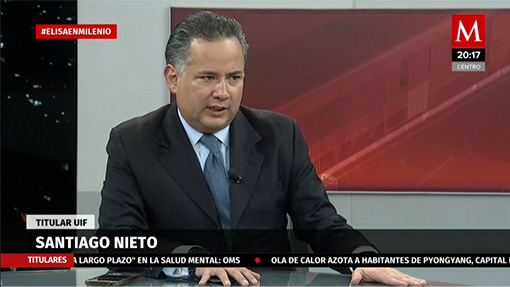 "Encontramos mecanismo de desvío de dinero": Santiago Nieto