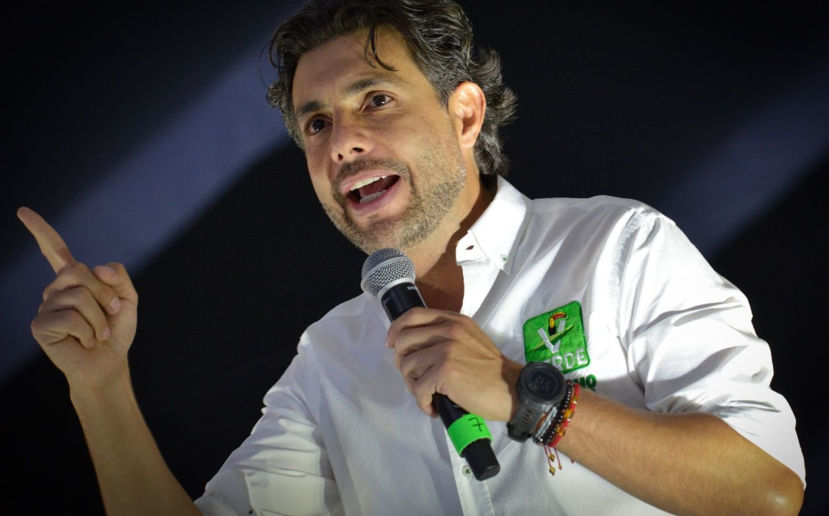 Jesús Sesma, dirigente del Partido Verde. | Cuartoscuro