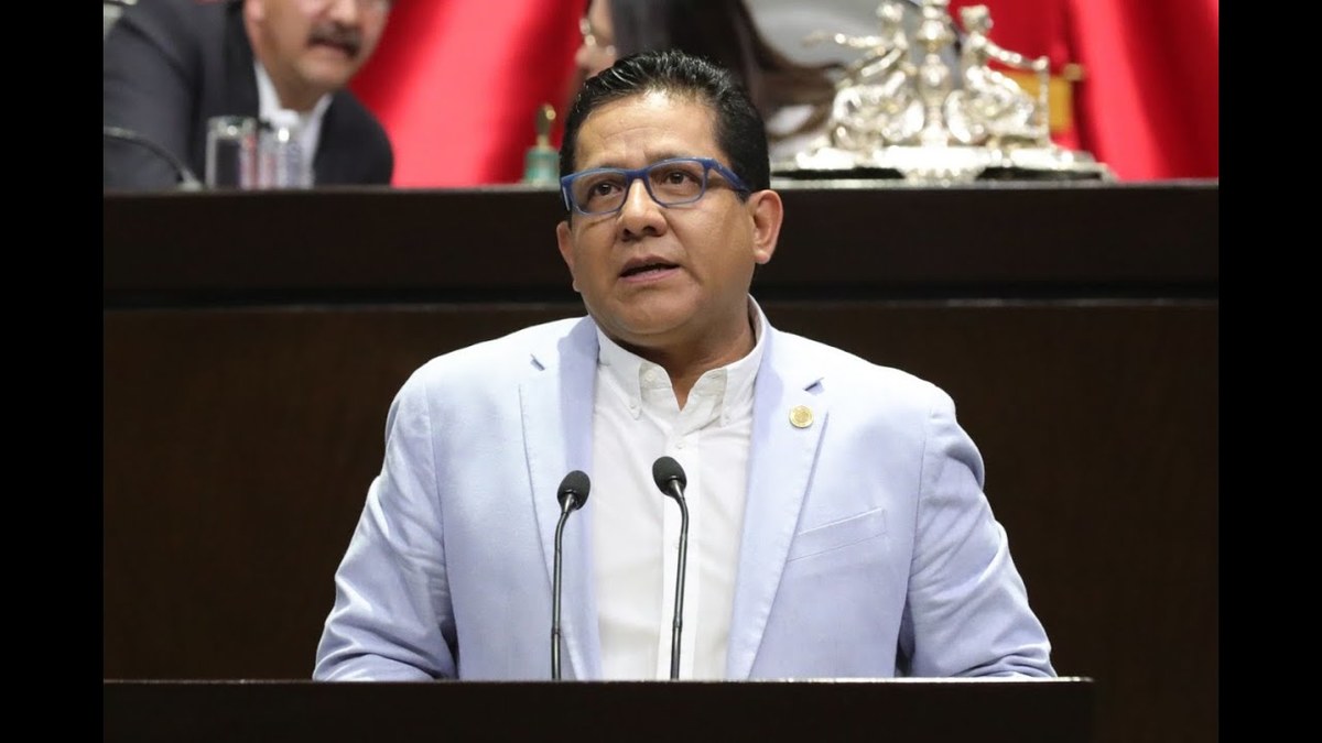 El diputado de Movimiento Ciudadano, Mario Alberto Rodríguez Carrillo. (Tomada de @marioarguezc)