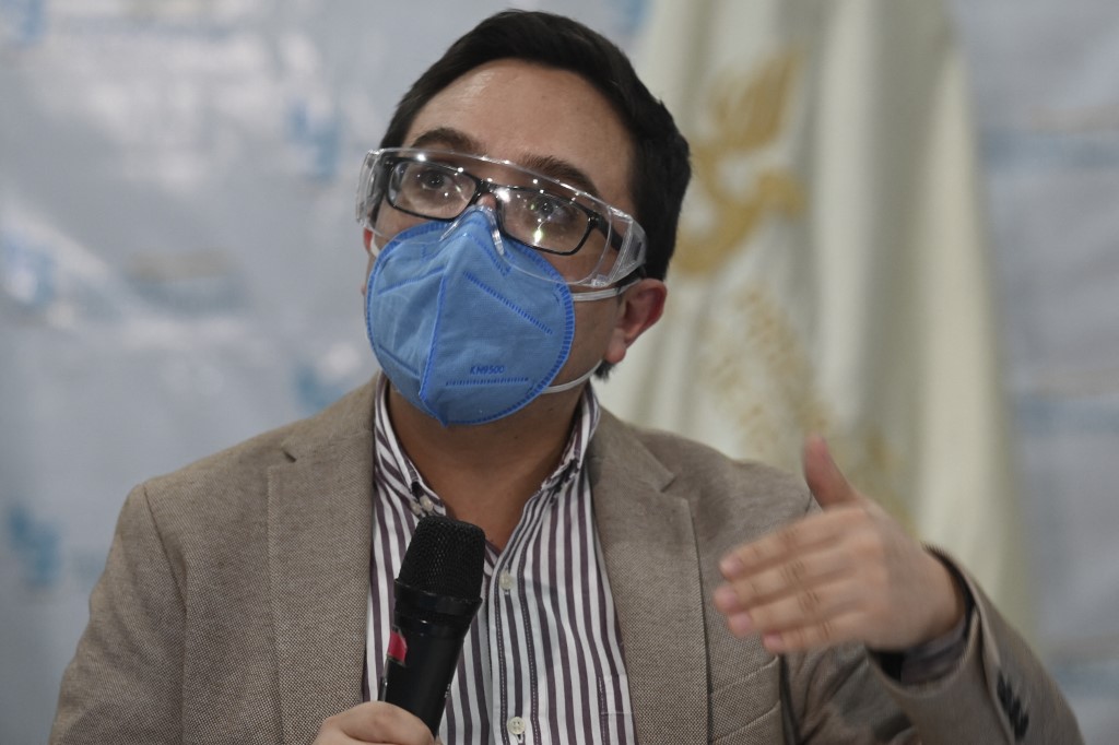 Juan Francisco Sandoval era el fiscal anticorrupción de Guatemala. (AFP)