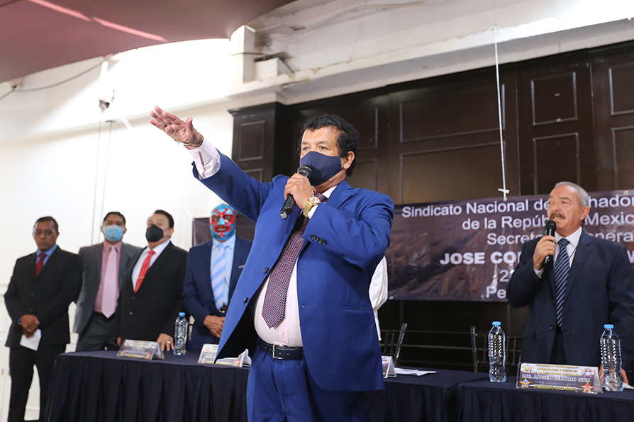 El ex luchador José Contreras es el nuevo secretario general del sindicato. | Javier Ríos