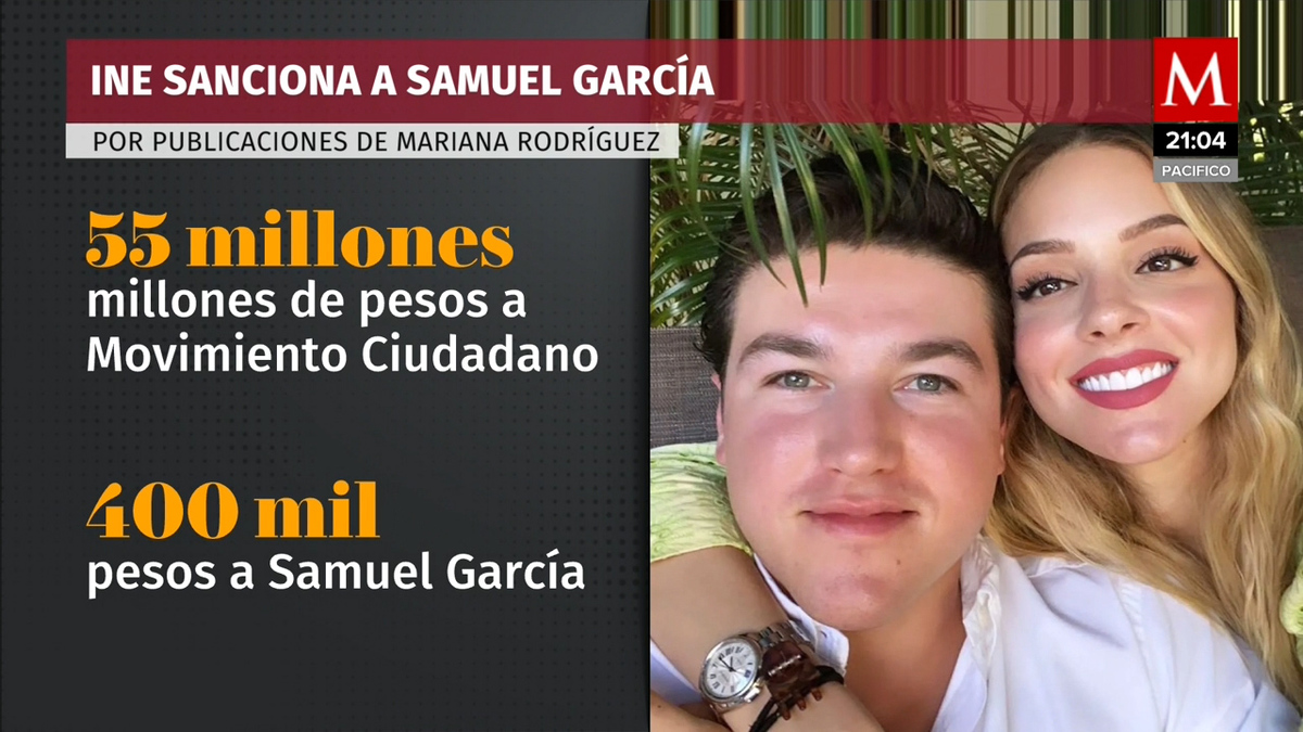 Mariana Rodríguez reacciona a sanción del INE contra su esposo