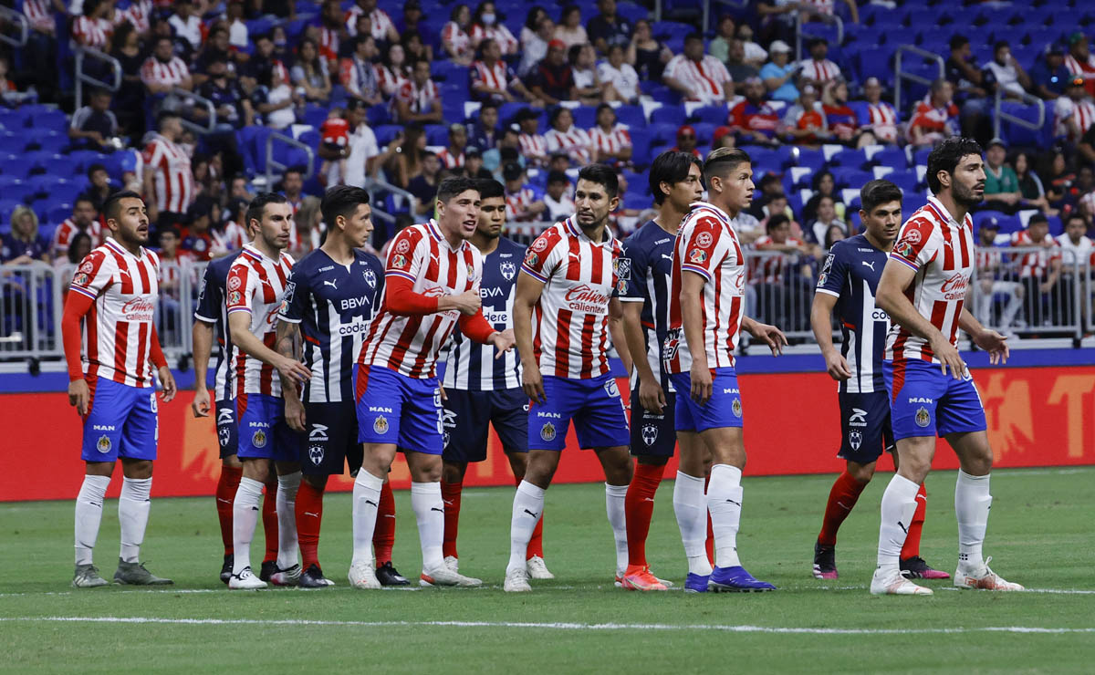 Chivas durante un amistoso con Monterrey (Mexsport)