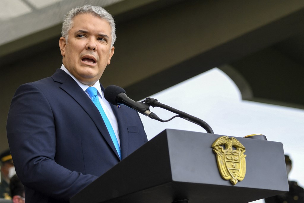 El presidente de Colombia, Iván Duque. (AFP)