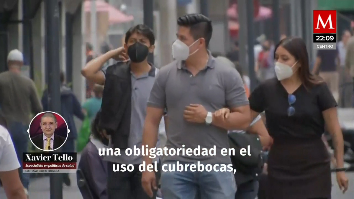 Es fundamental el uso del cubrebocas para evitar contagios por Covid