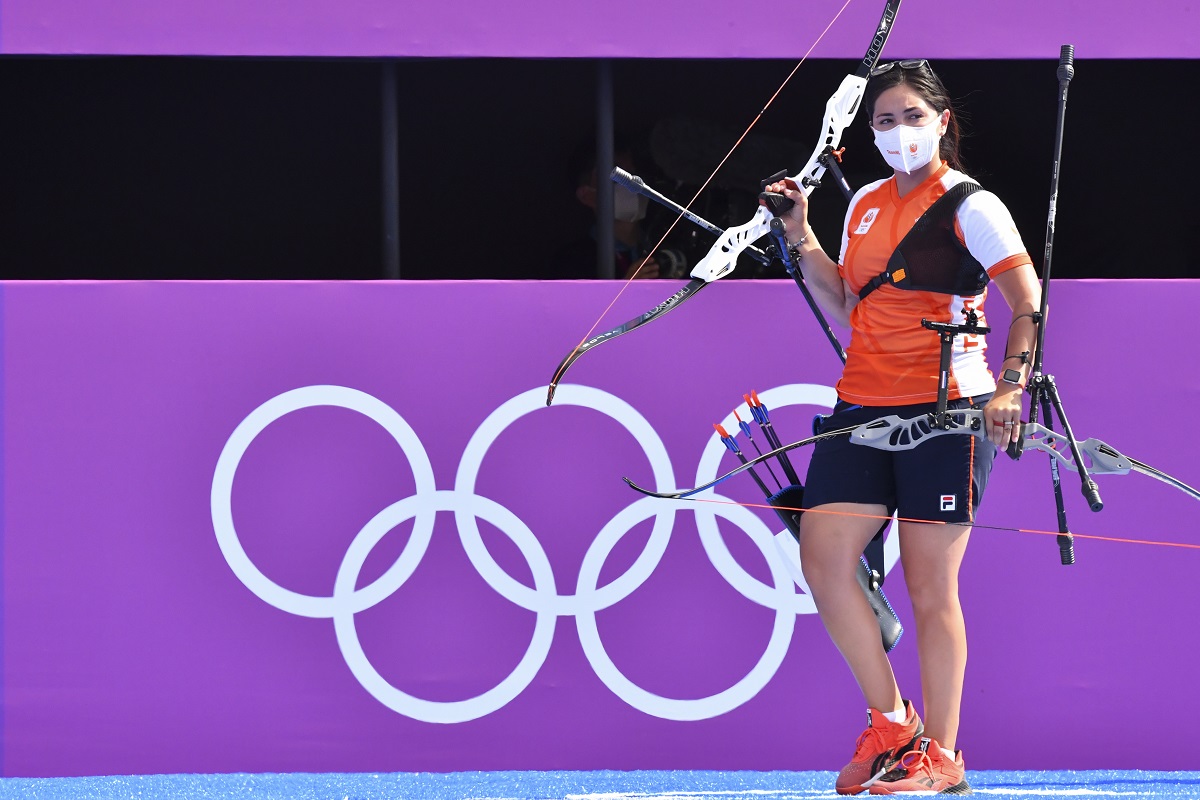 Gabriela Bayardo, arquera mexicana/holandesa (Reuters)