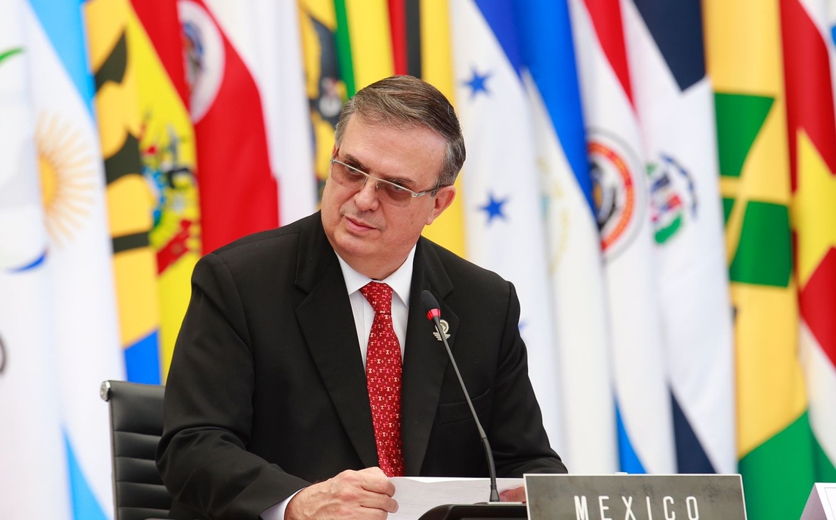 Marcelo Ebrard durante su participación en la XXI Reunión de la CELAC. (Especial)