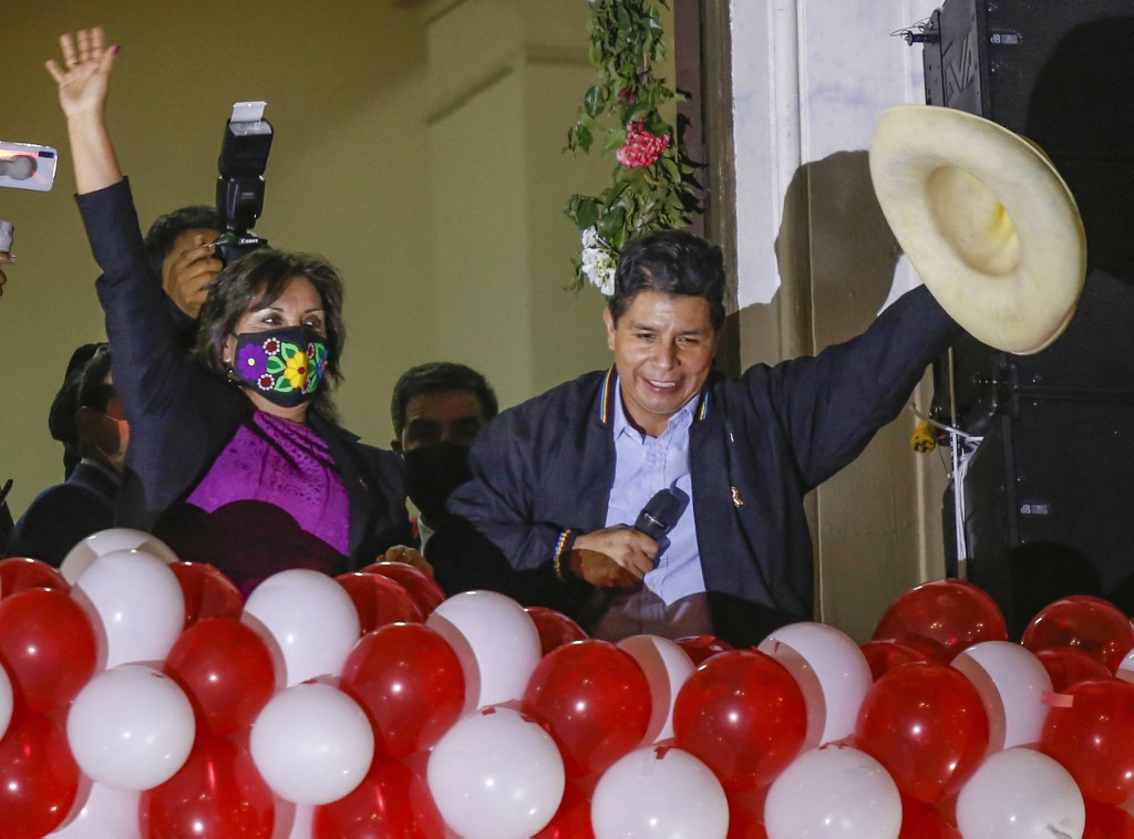 Pedro Castillo asumirá la presidencia de Perú el próximo martes. (AFP)