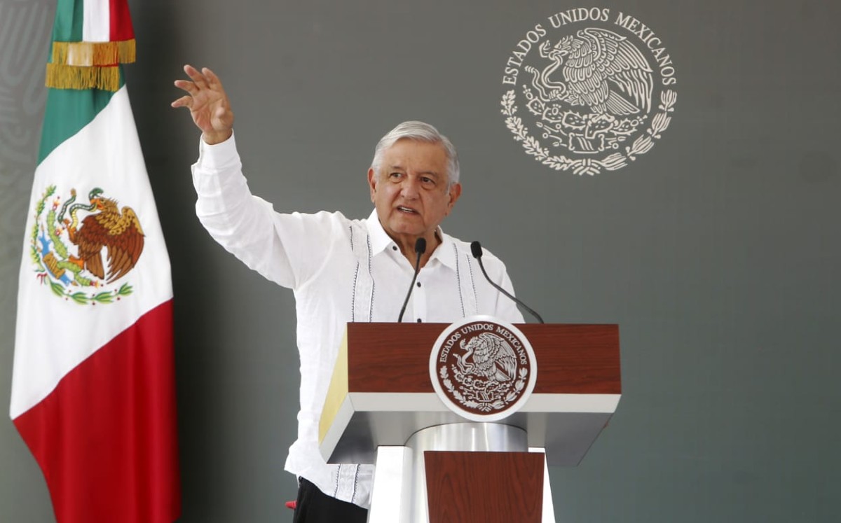 Se garantizará que la Guardia Nacional sea incorruptible, aseguró López Obrador. | Ariana Pérez